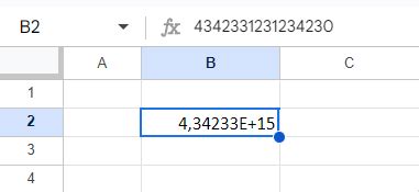 Comment Supprimer La Notation Scientifique Dans Excel Et Google Sheets