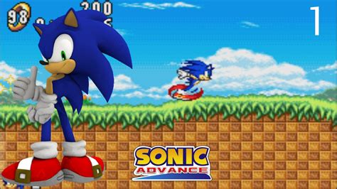 Sonic Advance Gba Neo Green Hill Zone Youtube