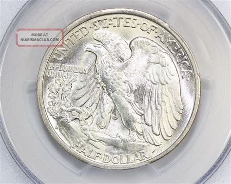 1941 S Walking Liberty Half Dollar Ms 63 Pcgs 0749