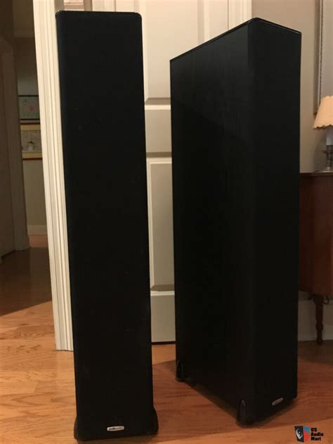 Polk TSi500 Black Floorstanding Speakers Pair Photo 1573376 US