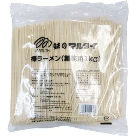 【楽天市場】マルタイ マルタイ 棒ラーメン（業務用1kg） 価格比較 商品価格ナビ