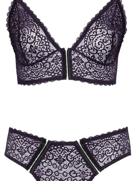 GROTE MATEN LUXE STRIP LINGERIE SET Cocolamar Be