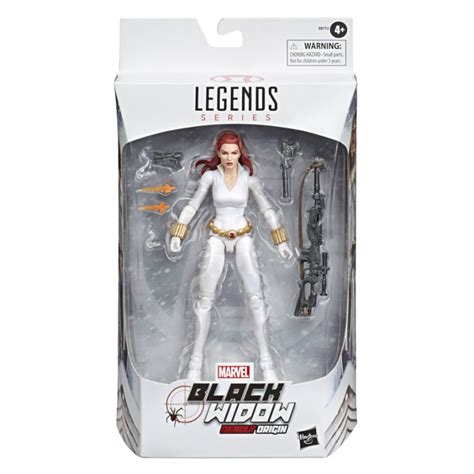 Profile Marvel Legends Black Widow Target Exclusive White Suit