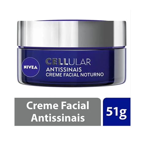 Creme Hidratante Facial Nivea Cellular Antissinais Noturno 51g