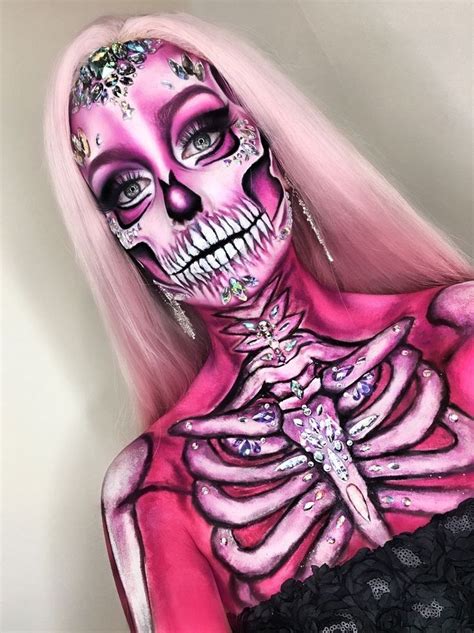 Pin By Eris Horan On Disfraces Amazing Halloween Makeup Halloween