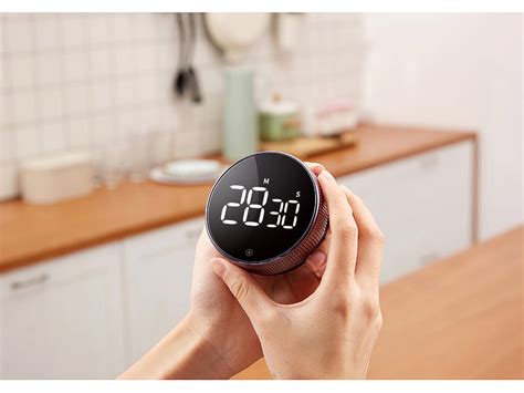 CASAcontrol Digitaler Küchentimer Digitaler Küchen Timer mit Drehrad