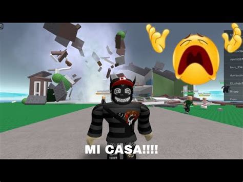 Jugando Supervivencia De Desastres Naturales En Roblox B Youtube