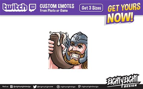 Custom Twitch Emotes Commission For Pascaltrrgs On Twitch Open