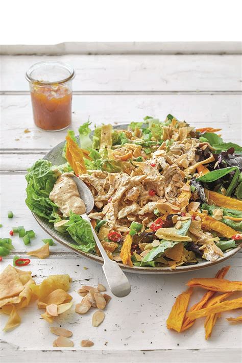 Curried Chicken Salad With Mango And Paaper Bites Home