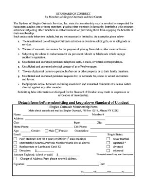 Fillable Online Singlesoutreach Detach Form Before Submitting And Keep