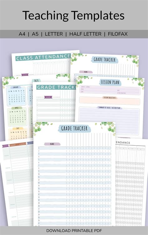 Weekly Lesson Plan Template Dated 2023 Teacher Lesson Etsy Teacher