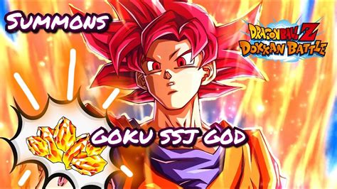 Summons Al Nuevo Goku Ssj G0D DBZ Dokkan Battle Multi De Respeto A