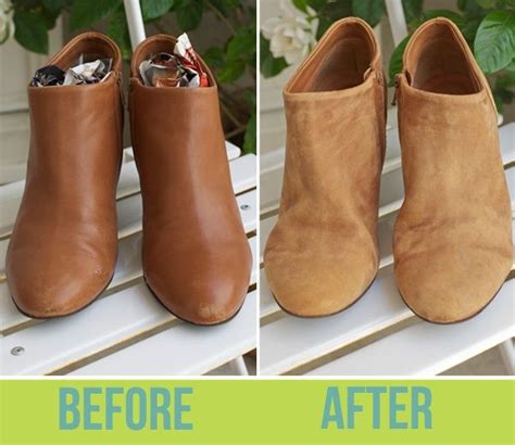 How To Suede Your Own Boots Кожаные сапоги Замшевые туфли Украшение