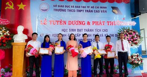 Trường Trần Cao Vân Tphcm đạt Kiểm định Chất Lượng Giáo Dục Cấp độ 1