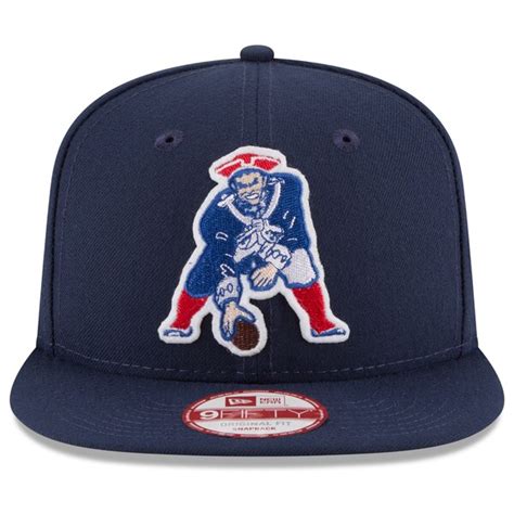 New England Patriots New Era Retro Logo Original Fit 9FIFTY Snapback ...