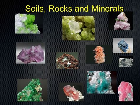 Rocks Soils And Minerals 1