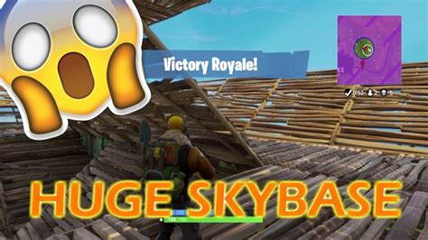 Fortnite Epic Skybase Win Youtube