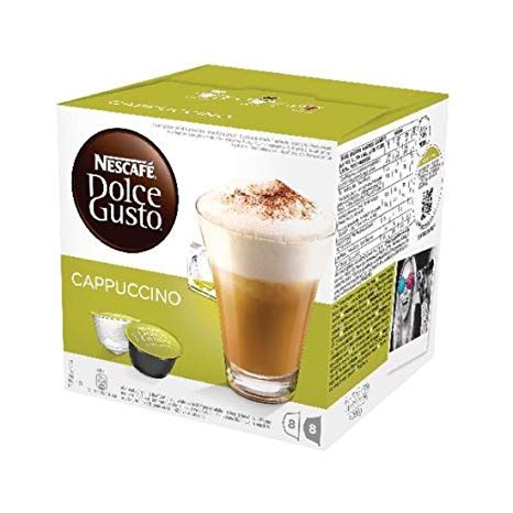 C Psulas Nescaf Dolce Gusto Capuchino Tazas Preparadas X Gr