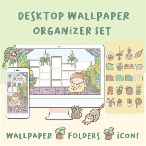 Lovely Plant Desktop Wallpaper Organizer Mac And Windows Organizer Mac