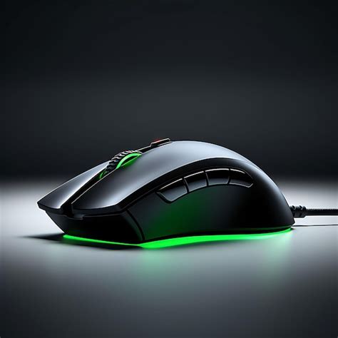 Isolé De La Souris De Jeu Razer Deathadder V2 Vue Latérale Avec Son