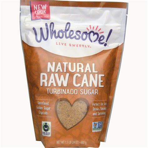 Wholesome Sweeteners Inc Natural Raw Cane Turbinado Sugar 1source