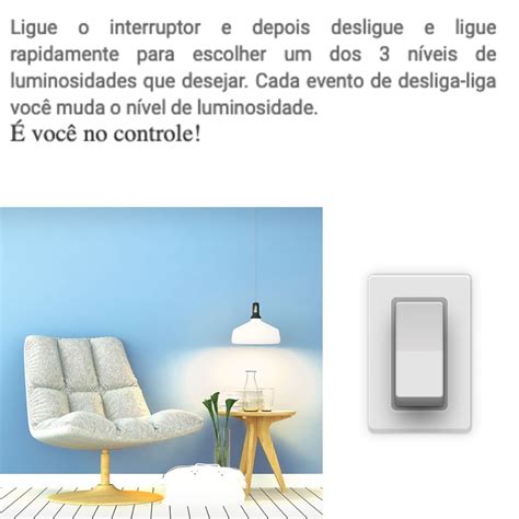 Lampada Controled 3 Tons 9W Bivolt 6500K Ourolux Futuro Embalagens