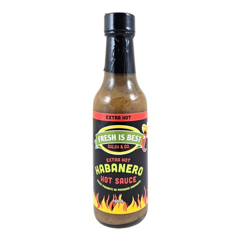 Fresh Is Best Extra Hot Habanero Hot Sauce 150ml Fresh Is Best On Broadway