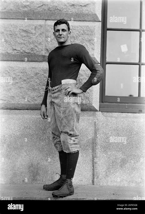 Football Naval Academy Team Players Coach Etc 1913 Stock Photo