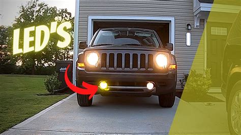 Diy Alla Led Fog Light Install Jeep Patriot Compass