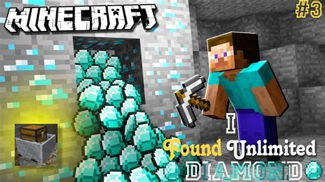 I FOUND UNLIMITED DIAMONDS Minecraft Survival Series 3 L Minecraft