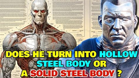 Colossus Anatomy Explored Can He Liquify His Body Metal Is He Hollow