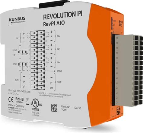 Revolution Pi Revpi Aio Analoges I O Erweiterungsmodul Ab