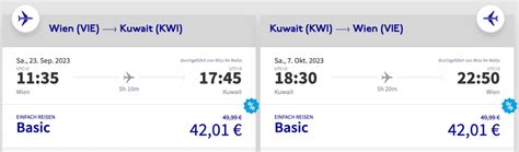 Wizzair Nonstop Fl Ge Von Wien Nach Kuwait Ab Inkl Gro Em