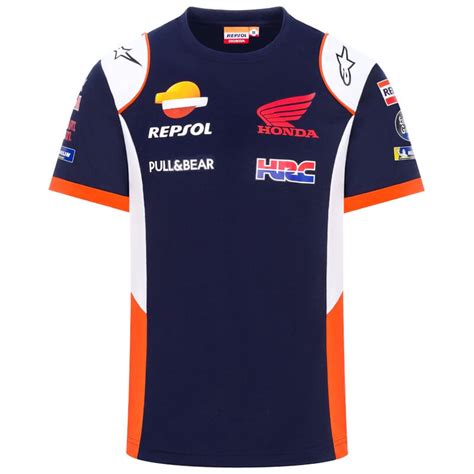 T Shirt Team Repsol Honda Replica 2019 Fx Motors