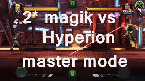 Hyperion Master Challenge 2star Magik Vs Hyperion Master Modemarvel Contest Of Champion Youtube