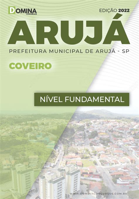 Apostila Digital Concurso Pref Arujá SP 2022 Coveiro