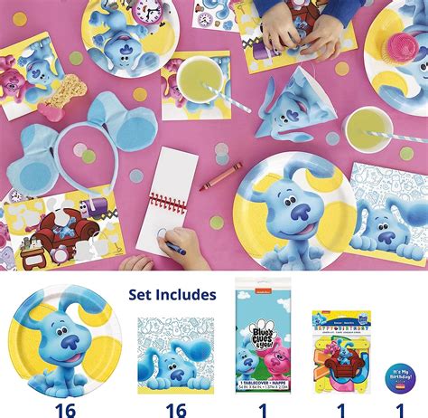 Blues Clues Birthday Decorations Serves 16 Blues Clues Party Supplies