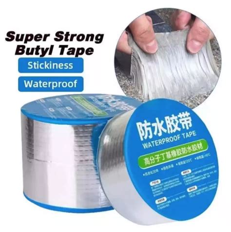 Waterproof Tape Aluminum Foil Butyl Sealing Self Adhesive Tape Color