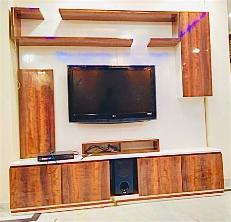 Brown Wall Mounted Wooden Tv Unit For Home At Rs Piece In