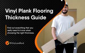 The Best Vinyl Plank Flooring Thickness Guide Chart