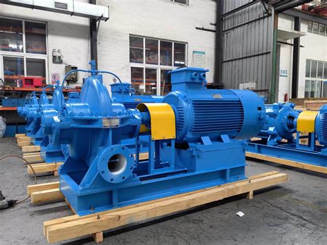 Horizontal Double Suction Split Casing Centrifugal Pump Water Pump