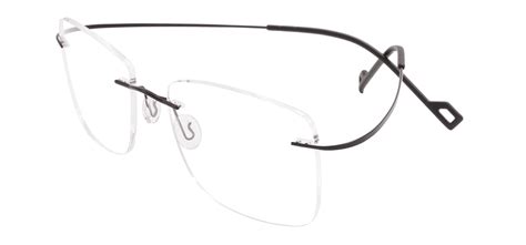 Metal Square Rimless Glasses Frame - Eyeglasses | TendaGlasses.com