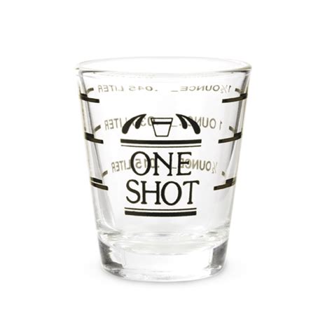 Bullseye Measured Shot Glass