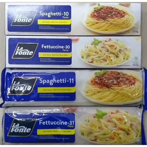 Jual La Fonte Spaghetti Fettuccine Shopee Indonesia