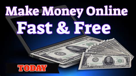 How To Make Money Online Fast And Free No Scams How To Make