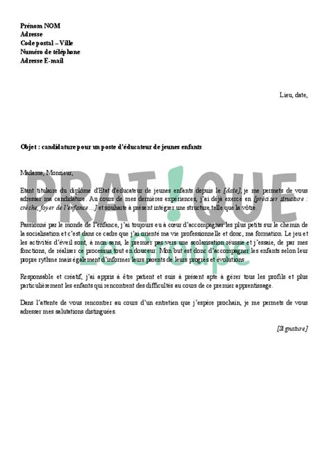 Lettre De Motivation Pour Travailler Dans Une Creche Laboite Cv Fr