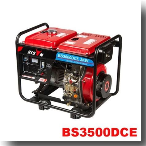 Bisonchina Yamaha Diesel Engine 5000w Diesel Silent Generator High