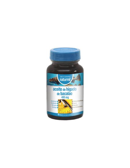 Aceite de Hígado de Bacalao Naturmil 400 mg 45 Perlas