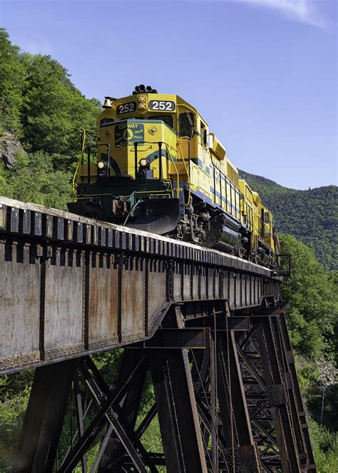 Notch Train At Frankenstein Trestle Conway Scenic S Notch Flickr