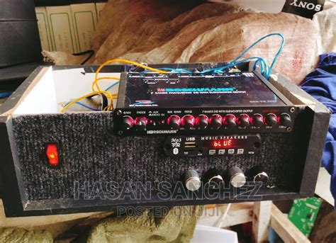 Bluetooth Juakali Amplifier W Sanchez Sounds Entertainment